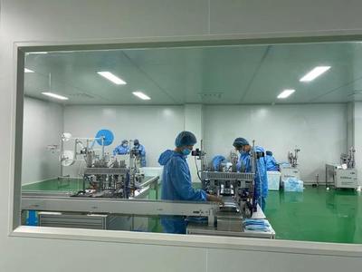 任縣企業轉型升級助力口罩生產