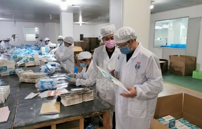 江西鷹潭開展醫用口罩備案后核查工作
